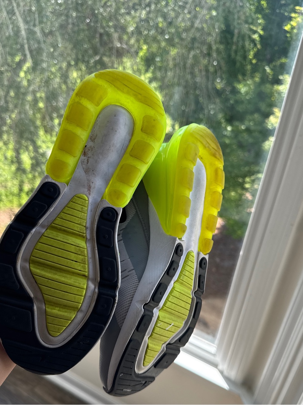 AIR MAX 270 LIGHT BONE VOLT white gray 8.5 women’s - Picture 5 of 6